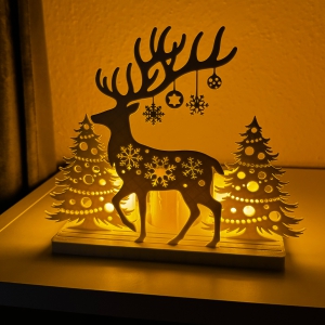 Megvilágítható szarvas