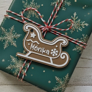 Ajándékkísérő: Szánkó