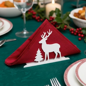Szalvétatartó: Rénszarvasos